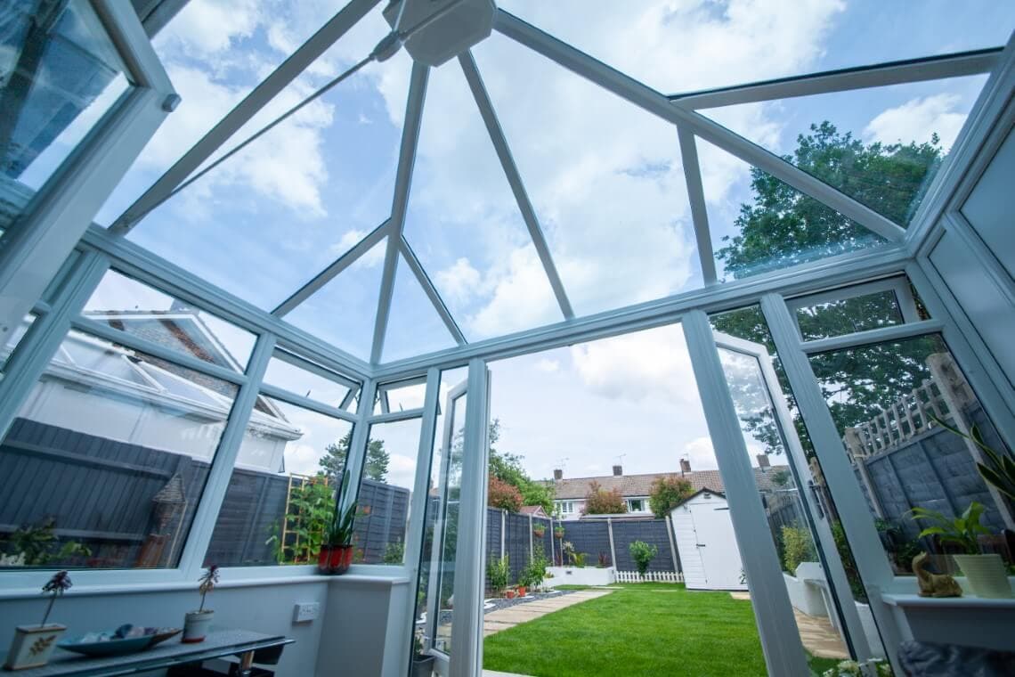 Self-Cleaning Glass Roof