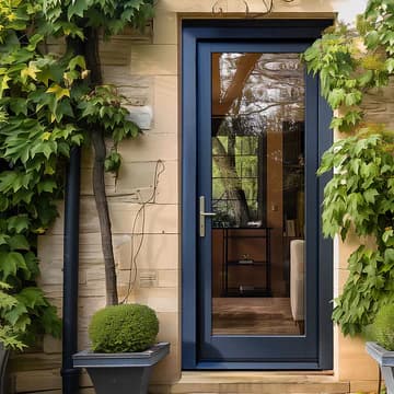 Glazed Entrance Door